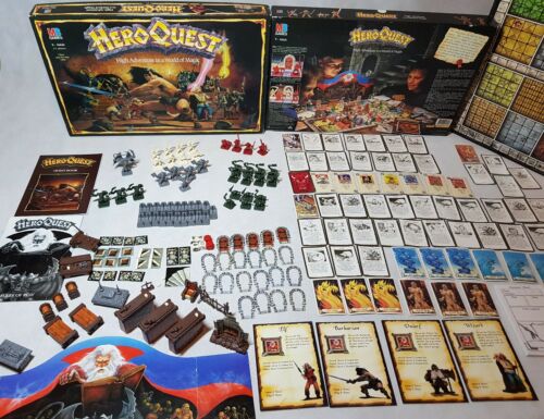 What is an incomplete or complete Hero Quest board game worth