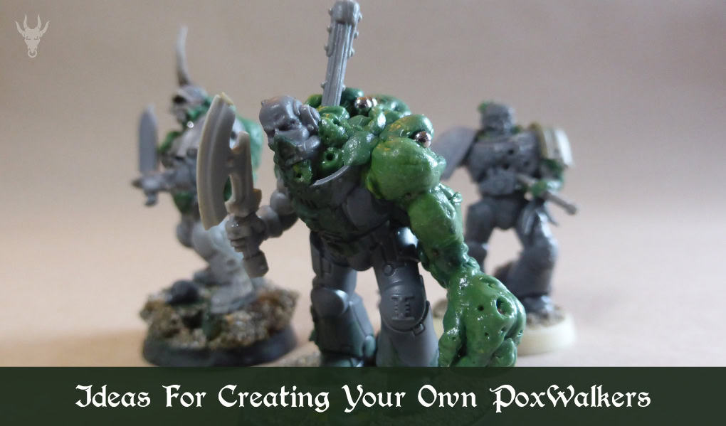 Conversion Ideas For Poxwalkers – Poxxed Space Marines main title header